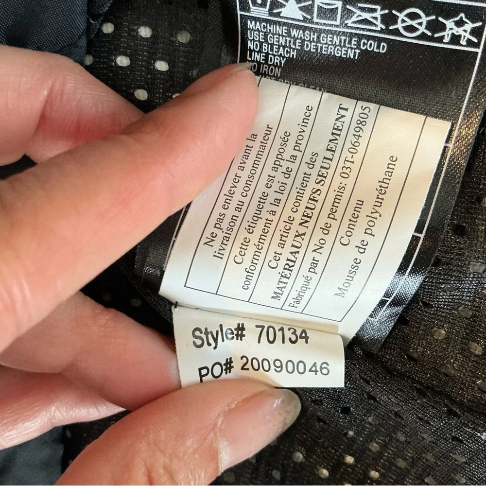 Shift Envy Motorcycle Jacket Women’s S Black Padded Removable Liner Textile
